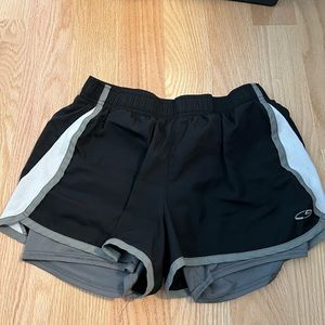 Athletic shorts from target w/spandex